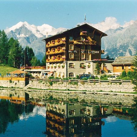 Hotel Zum See Grächen Exterior foto